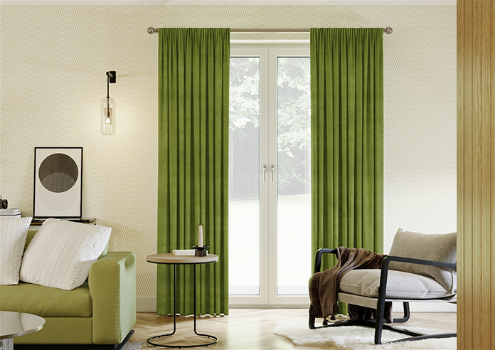 Nova, Lime - Made to Measure Curtains - Image 3